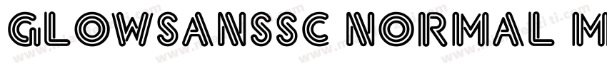 GlowSansSc Normal Me字体转换